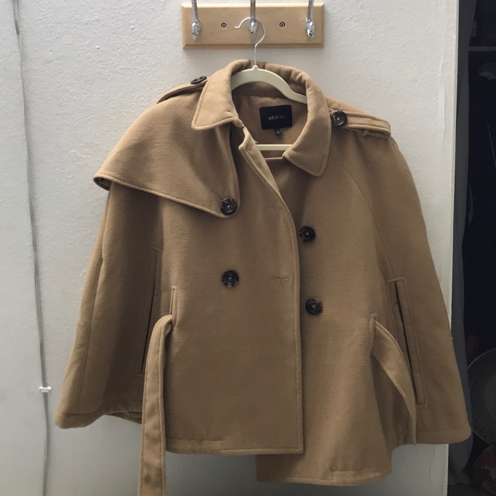 Beige cape